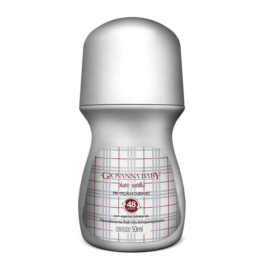 Giovanna Baby Desodorante Roll On Feminino - Blanc Vanilla 50ml