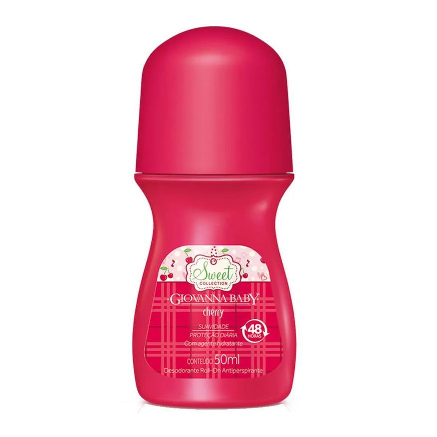 Giovanna Baby Desodorante Roll-On Giovanny Baby Feminino - Cherry 50ml