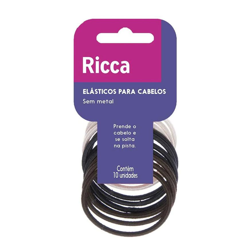 Ricca Elastico Colors sem Metal 3Mm 1 Unidades