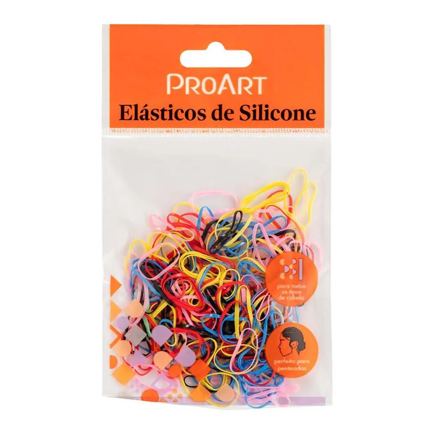 Proart Elasticos de Silicone P Sortido 200 Unidades