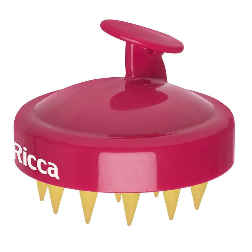 Ricca Escova Massageador de Couro Cabeludo Shampoo Brush 1 Unidades