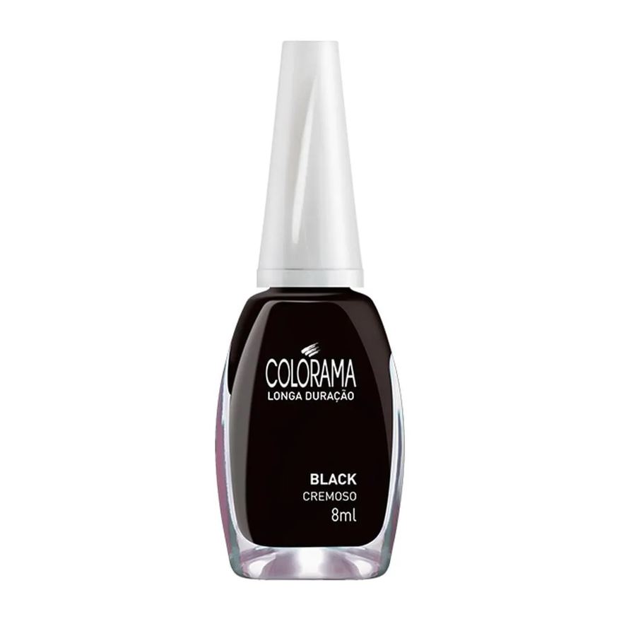 Colorama Esmalte Cremoso Black
