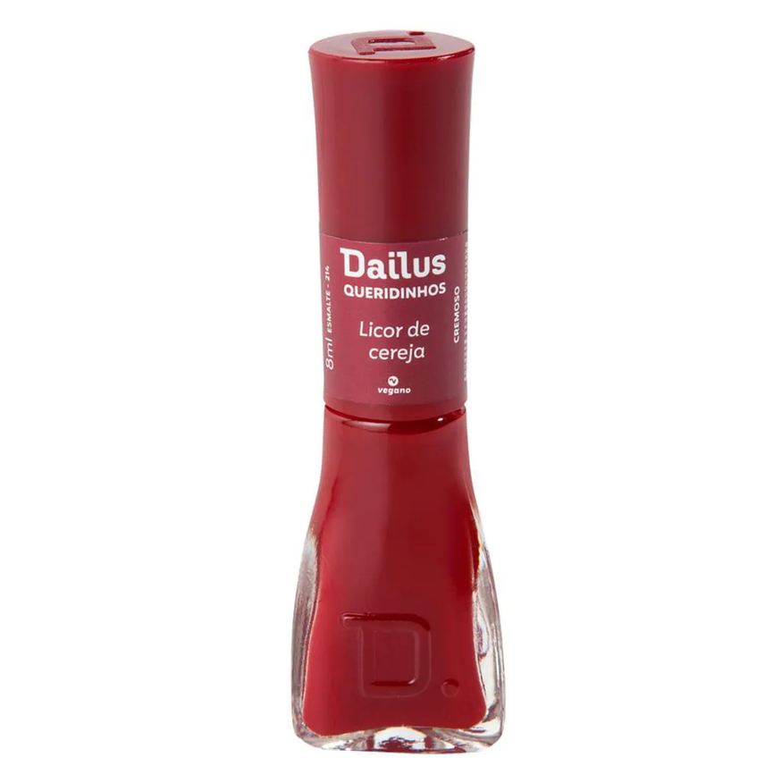 Dailus Esmalte Cremoso Tons Escuros - 214 Licor DE Cereja