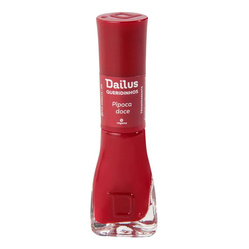 Dailus Esmalte Cremoso Tons Vermelho 215 Pipoca Doce