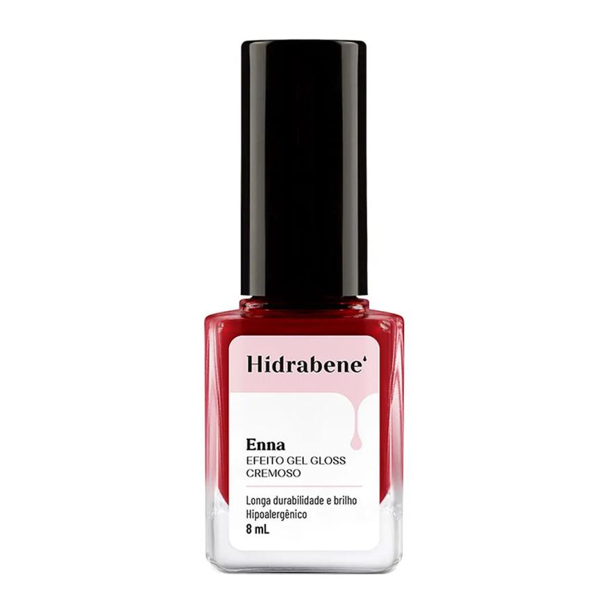 Hidrabene Esmalte Efeito Gel Gloss Cremoso Enna