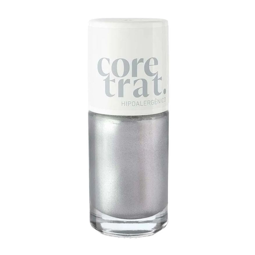 Blant Esmalte Efeito Gel Coretrat Metálico Prata