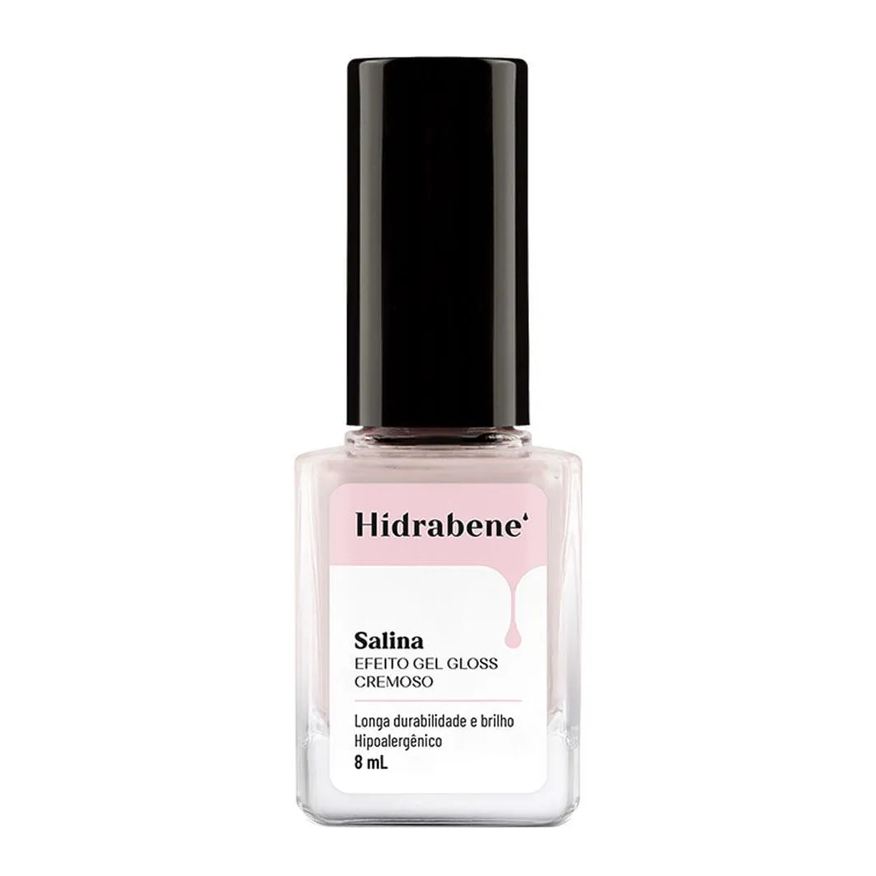 Hidrabene Esmalte Efeito Gel Gloss Cremoso Salina
