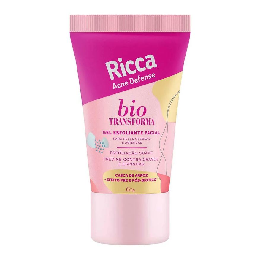 Ricca Gel Esfoliante Facial Acne Defense 60g