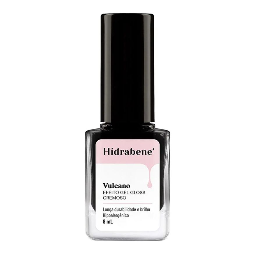 Hidrabene Esmalte Efeito Gel Gloss Cremoso Vulcano
