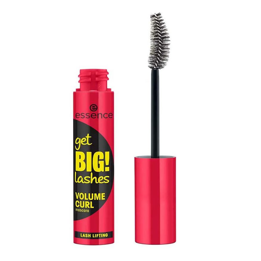 Essence Máscara Big Lashes Efeito Volume Curvado Black