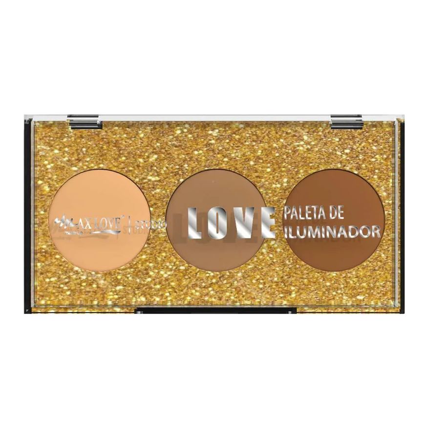 Max Love Paleta de Iluminador 01