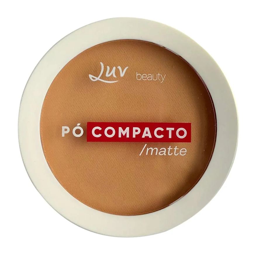 Luv Beauty Pó Compacto Matte - Beige