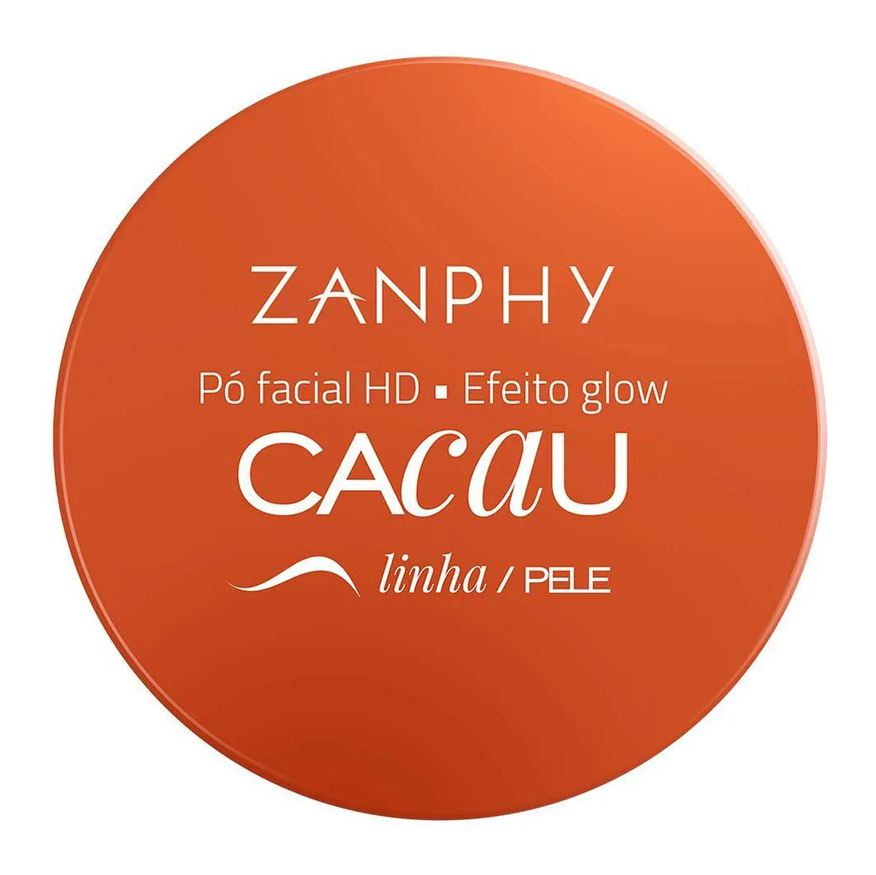 Zanphy Pó Solto Facial Efeito Glow Cacau