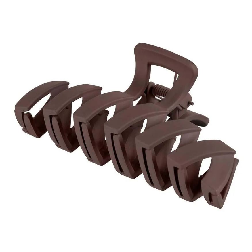Proart Prendedor de Cabelo Line Grande Marrom