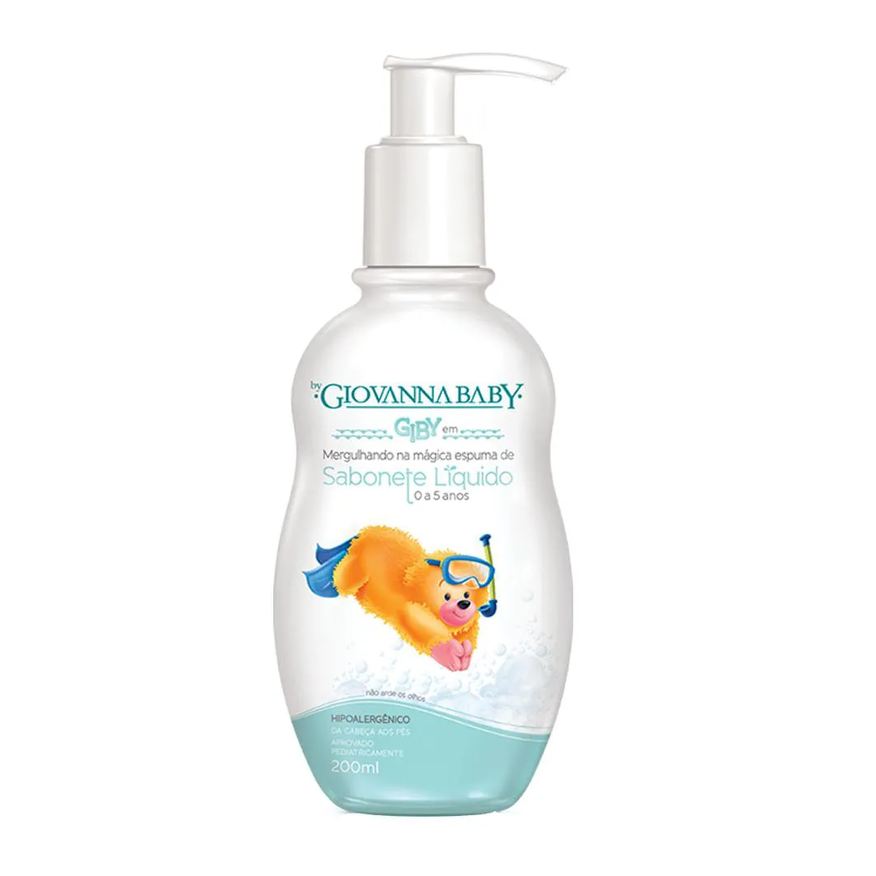 Giovanna Baby Sabonete Líquido - Giby 200ml