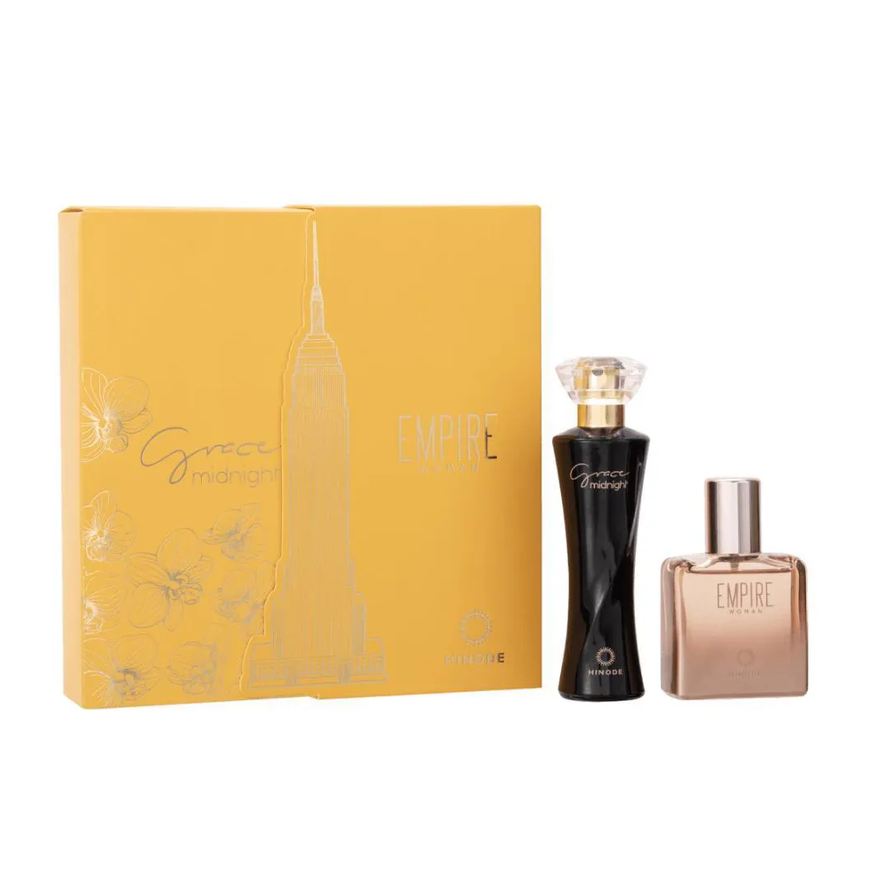 Hinode Kit Miniatura Grace Midnight + Empire Woman Natal