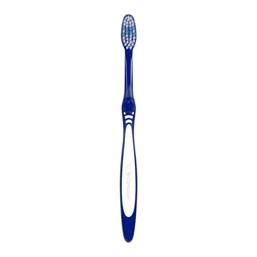 Mundo Condor Escova Dental Média Condor Agile Cabeça M Azul