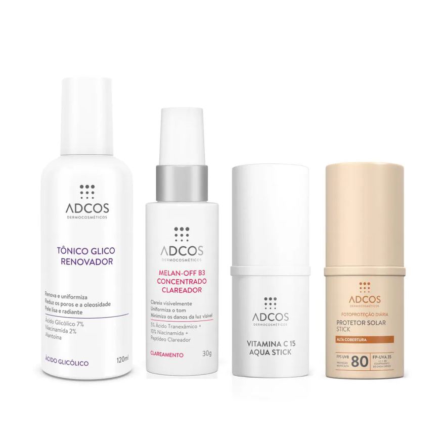 Adcos Kit Efeito Clareador Intensivo Nude