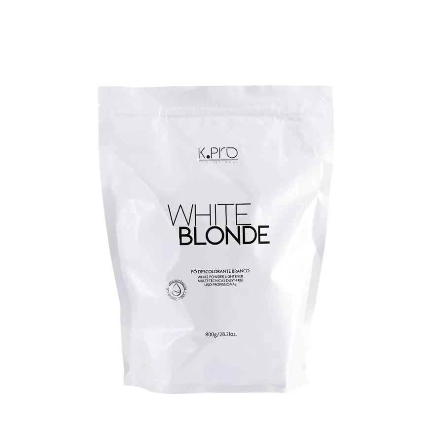K.pro White Blonde Multi-Técnicas - Pó Descolorante Branco 800g