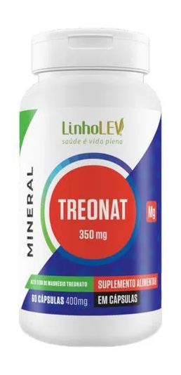 Linho Lev Treonato de Magnésio 60 cápsulas