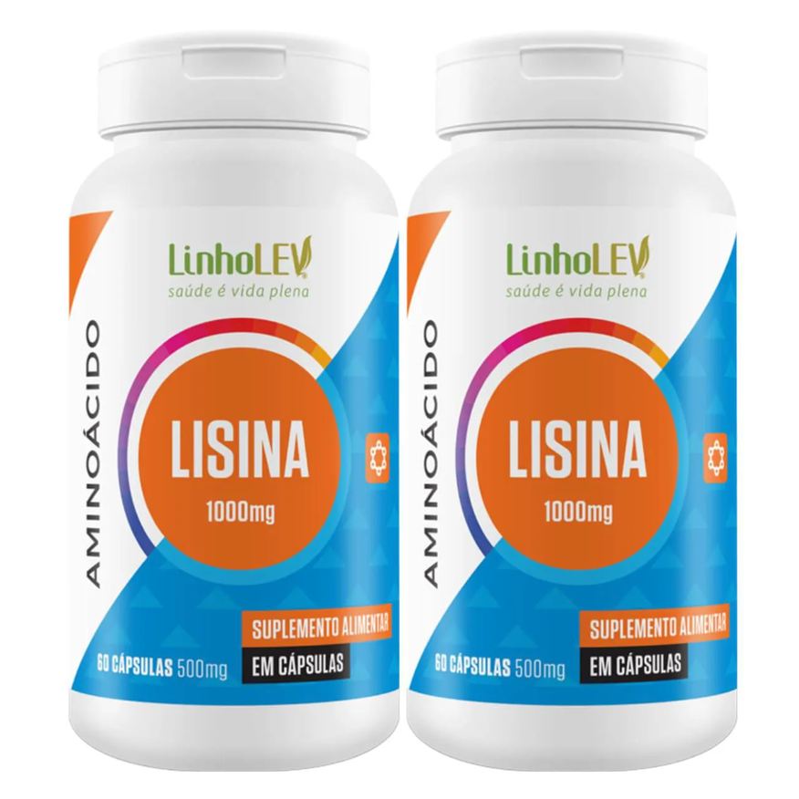 Linho Lev Lisina 2 X 60 cápsulas