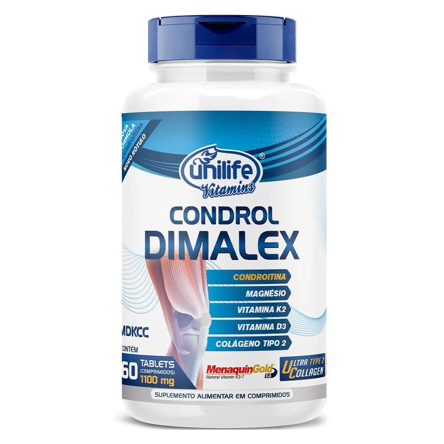Unilife Condrol Dimalex 1000mg 60 cápsulas