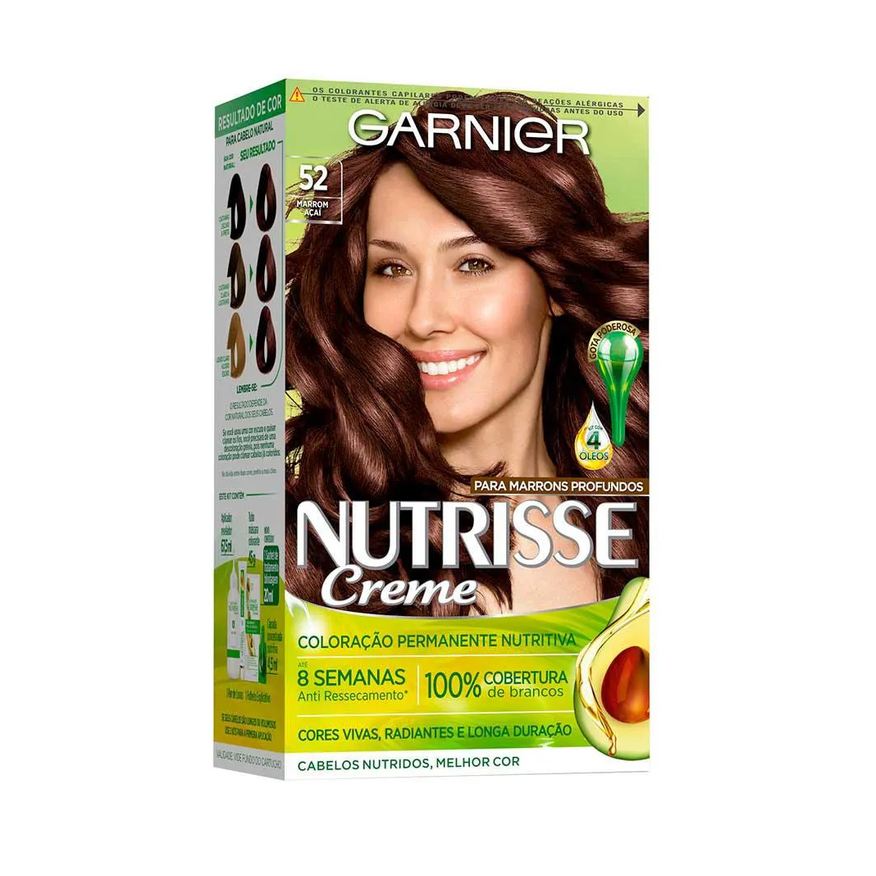 Garnier Coloração Nutrisse 52 Marrom Açaí