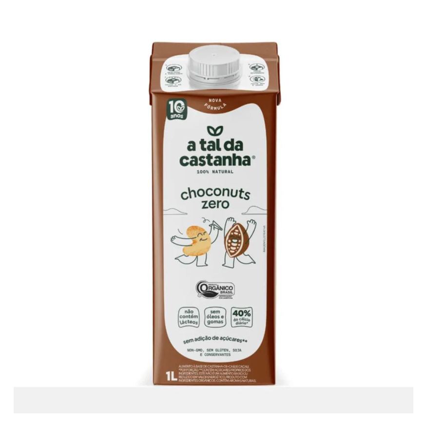 a Tal da Castanha Bebida Choconuts Zero 1L