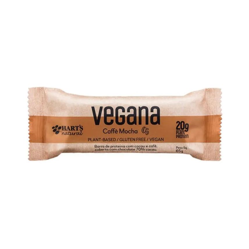 Hart's Natural Barra de Proteína Vegana Caffè Mocha 65g