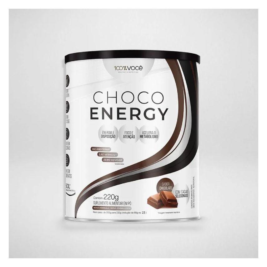Bem Estar Choco Energy Chocolate 100% Você 220g