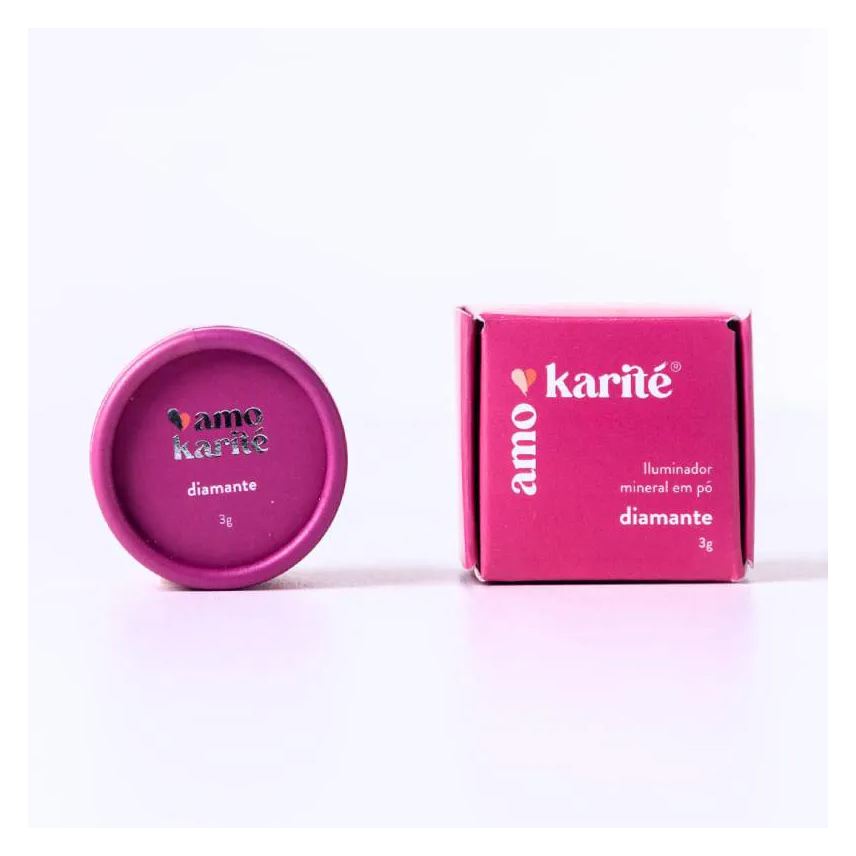 Amokarité Iluminador Mineral em Pó Diamante 3g