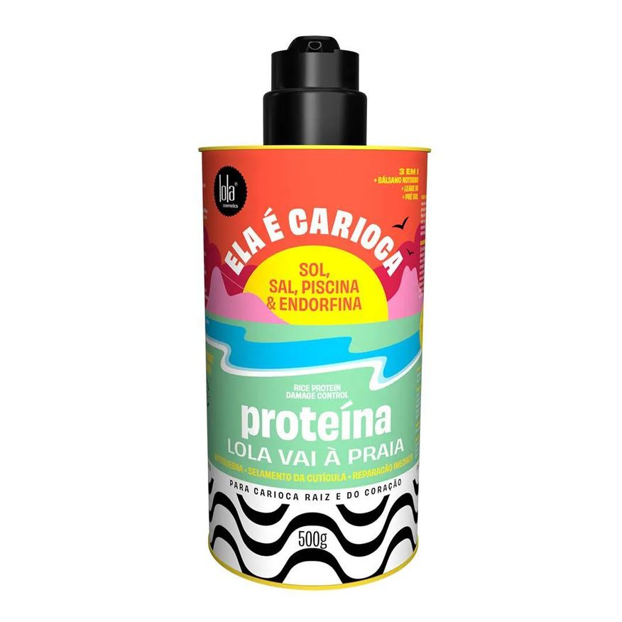 Lola Proteína Cosmetics Ela É Carioca Lola Vai à Praia 500g