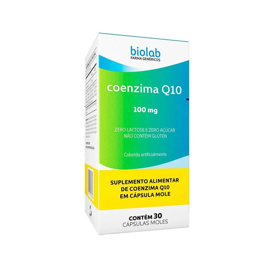 Biolab Suplemento Alimentar Coenzima Q10 - 30Cps