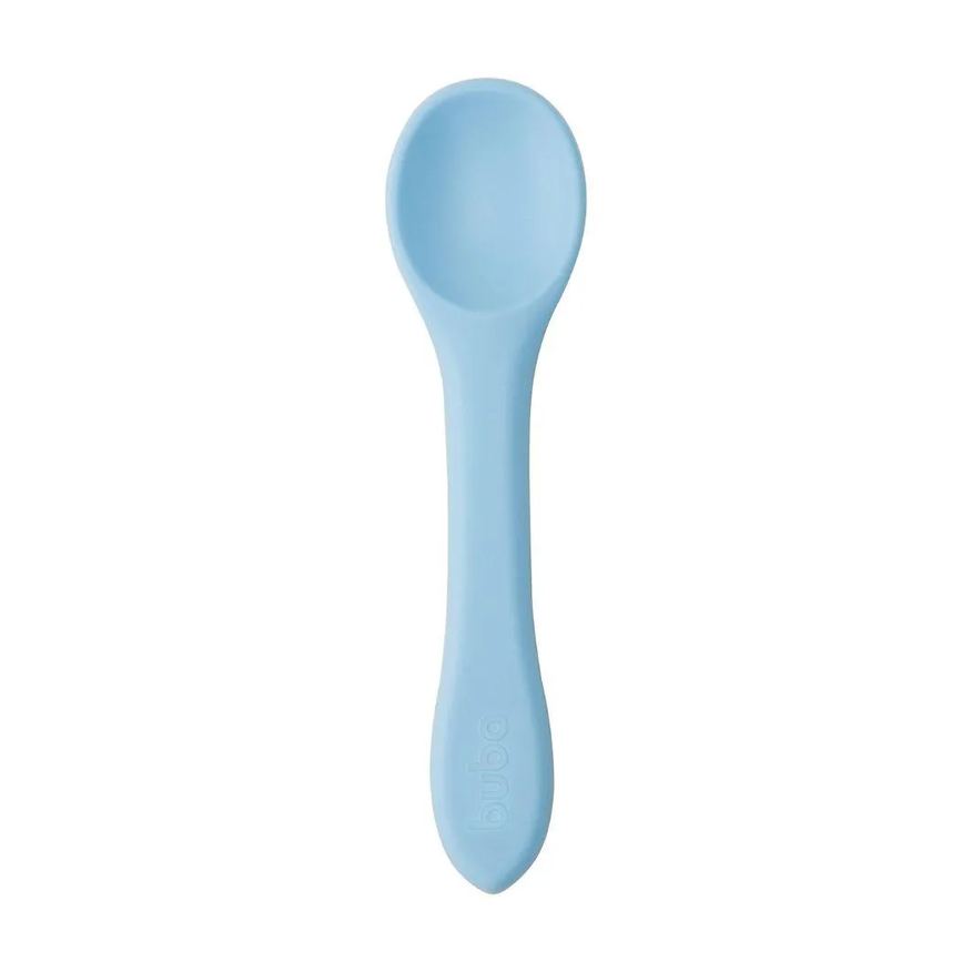 Buba Colher de Treinamento em Silicone para Bebe Azul 15642