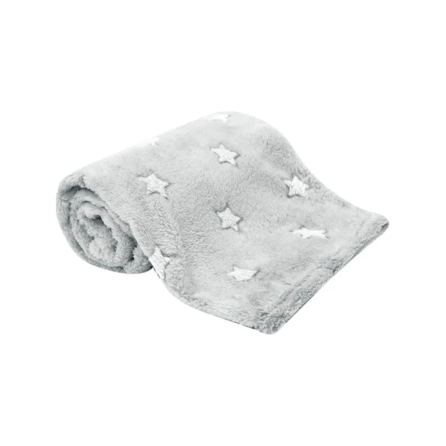 Buba Mantinha Infantil Estrelinhas Cinza 14483