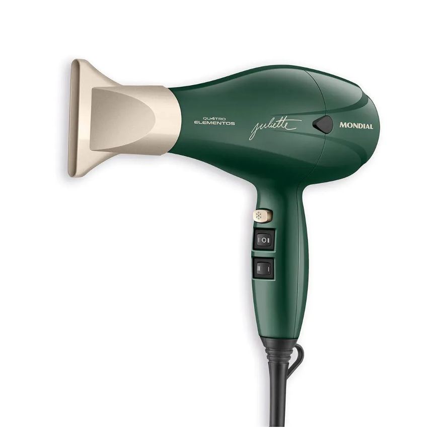 Mondial Secador de Cabelo By Juliette Verde Oliva 2000W 220V