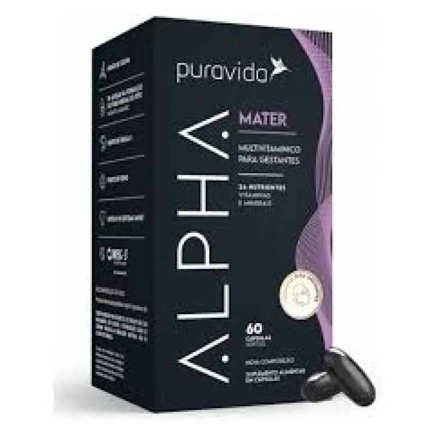 Puravida Alpha Mater (60 Cápsulas) - Padrão: Único.