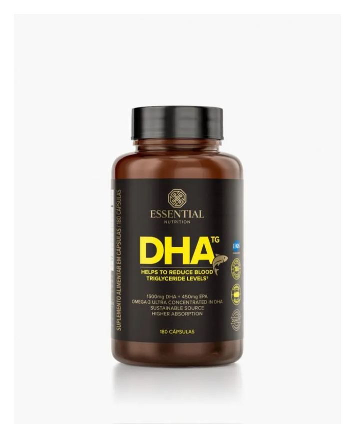Essential Nutrition Dha Tg 1g (180 Cápsulas) - Padrão: Único