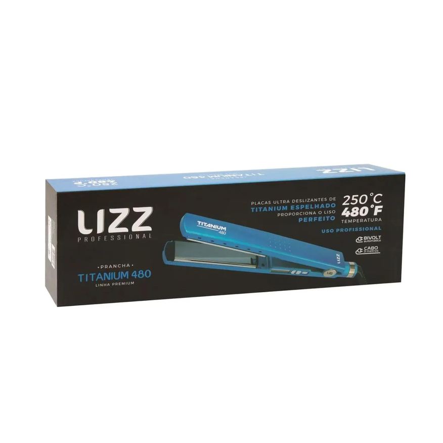 Lizz Professional Prancha Titaniun 480 F°