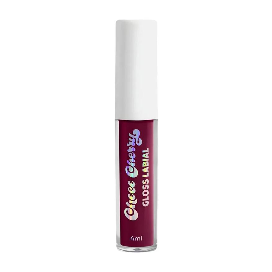 Dailus Gloss Labial Choco Cherry com Cheirinho Cereja Silvestre