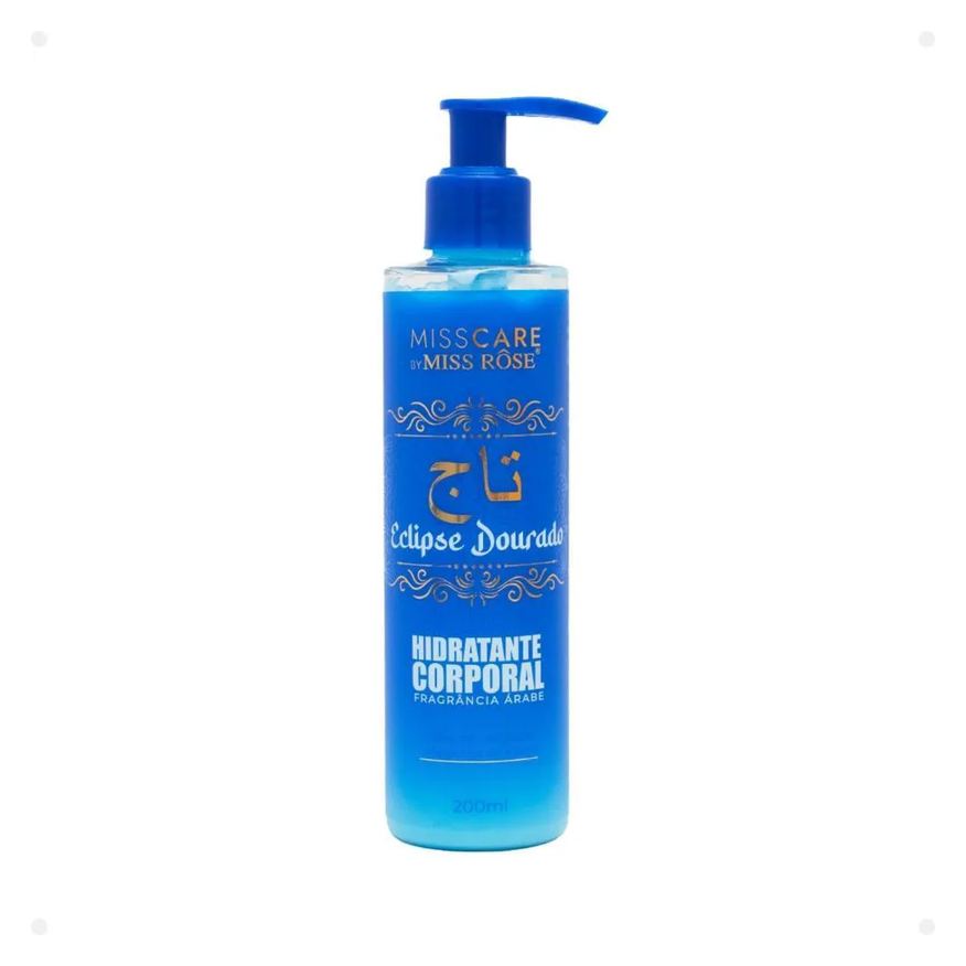 Miss Rôse Hidratante Corporal Fragrância Árabe Eclipse Dourado 200ml