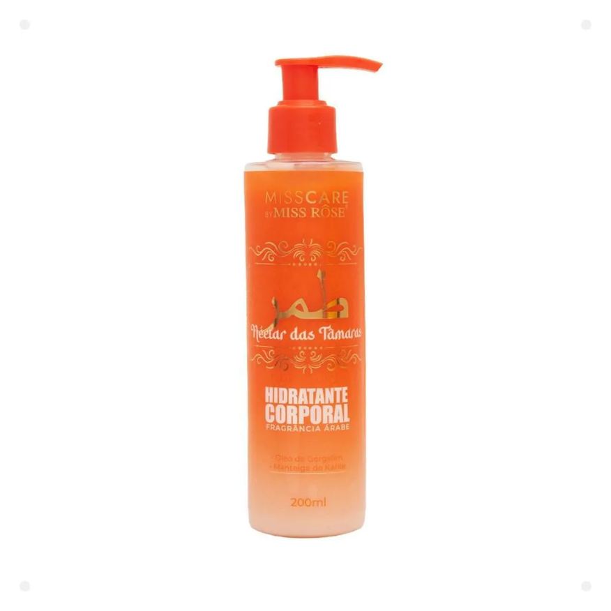 Miss Rôse Hidratante Corporal Fragrância Árabe Néctar das Tâmaras 200ml