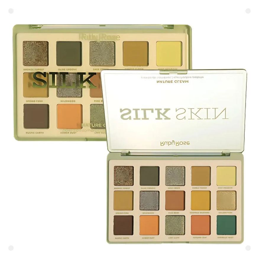 Ruby Rose Paleta de Sombras Silk Skin Nature Gleam Hb-E2205