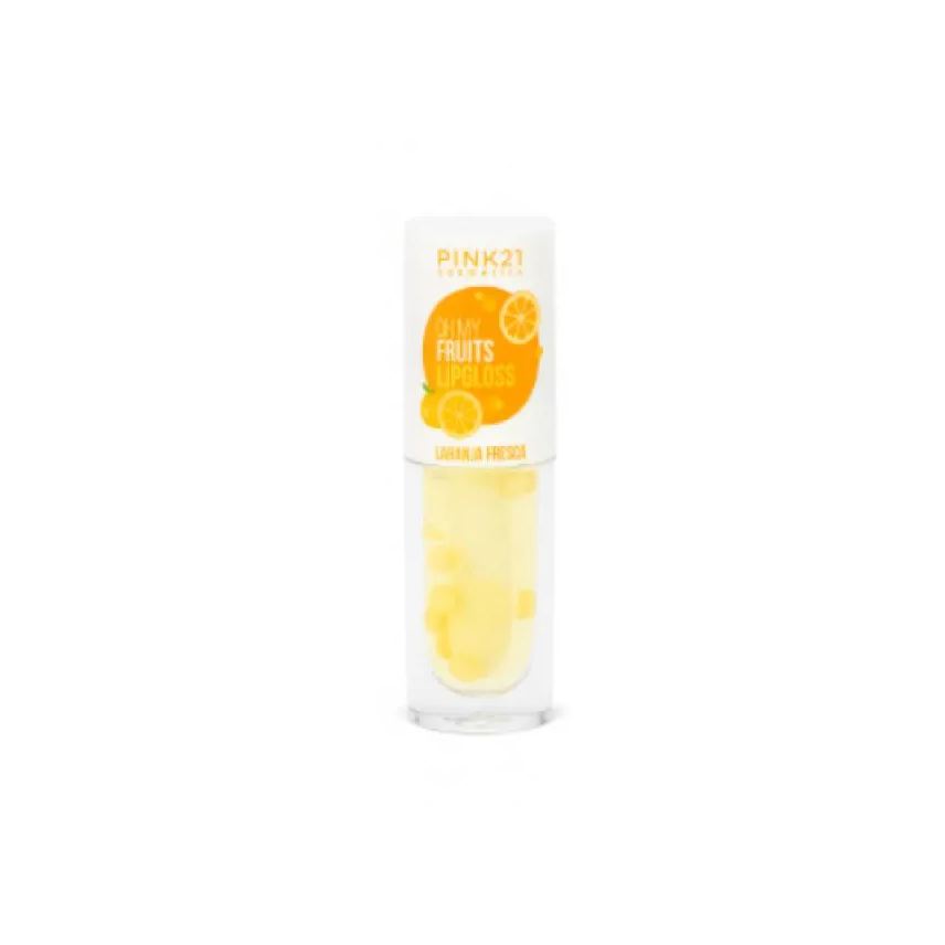Pink 21 Lip Gloss Oh My Fruits - Laranja
