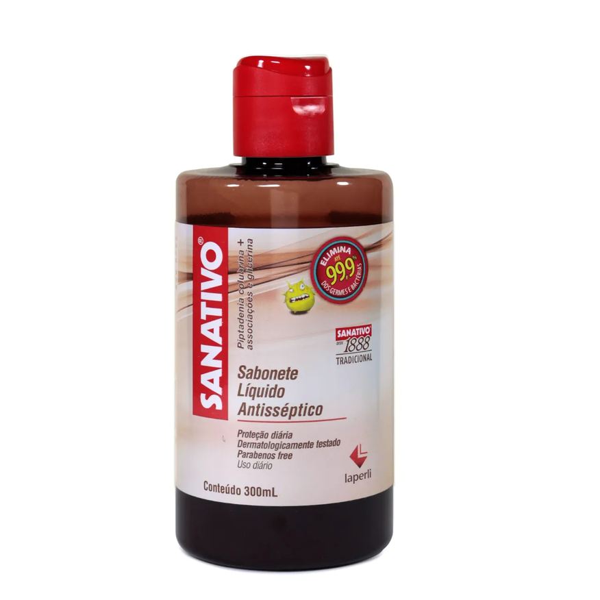 Sanativo Sabonete Líquido Antisséptico e Desodorante 300ml