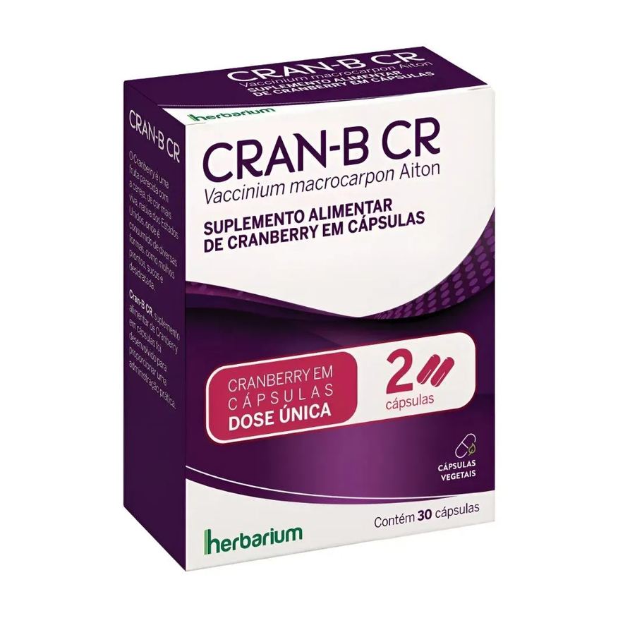 Herbarium Cranberry - Cran-B Cr 30 Cápsulas