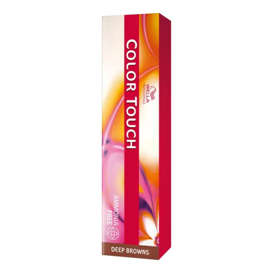 Wella Professionals Wella Color Touch 7/71 60g – Louro Médio Marrom Acinzentado