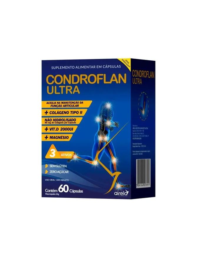 Airela Condroflan Ultra com 60 Capsulas