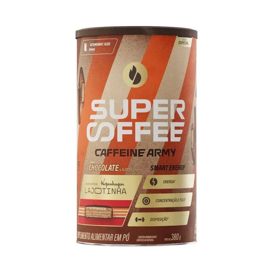 Caffeine Army Supercoffee 3.0 (380g) - Chocolate (lajotinha)