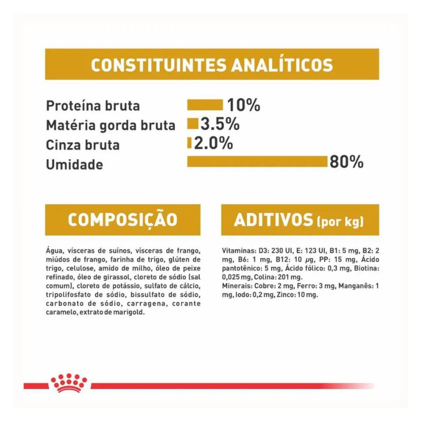 Kit 3 Sachê Royal Canin V.diet Urinary S/O Gato Adulto 85g